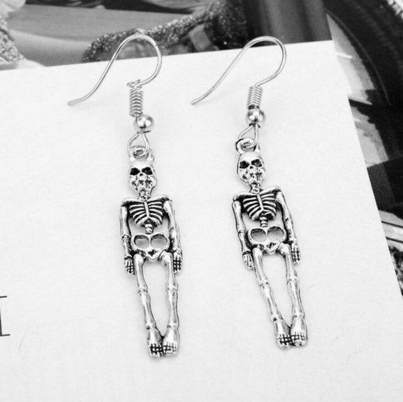 Skeleton Earrings - Picture 5 of 5